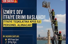 İzmir Büyükşehir Belediyesi KPSS ile Memur Alacak