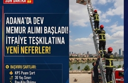 Adana Büyükşehir Belediyesi KPSS Puanıyla İtfaiye...