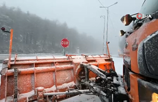 Bolu Dağı’nda Kar Esareti Başladı: Kar Kalınlığı...