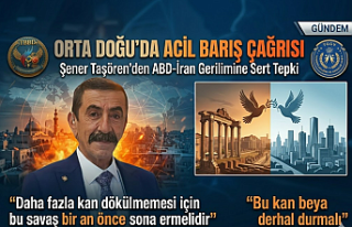 Şener Taşören’den ABD-İran Gerilimine Sert Tepki:...