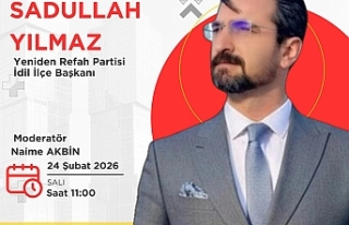 Yeniden Refah Partisi İdil İlçe Başkanı Sadullah...