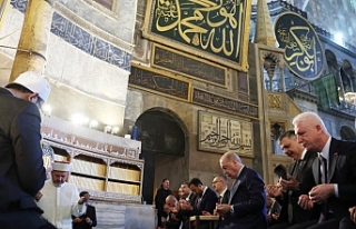Cumhurbaşkanı Erdoğan Cuma Namazını Ayasofya’da...