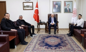 Konyaspor Yönetimi ve İlhan Palut’tan Vali İbrahim Akın’a Ziyaret