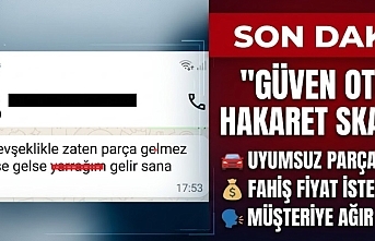 Güven Oto Yedek Parça Hakkında Şok İddialar