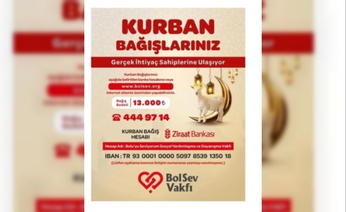 Kurban Bağışında Şok Suçlama! Bolsev Vakfı Hakkında Soruşturma Başlatıldı
