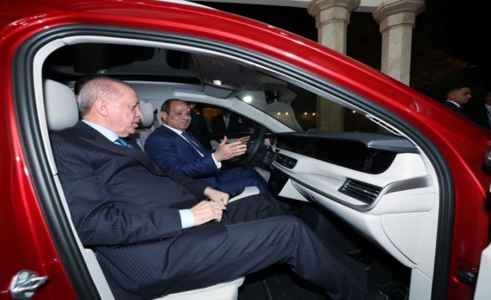 Cumhurbaşkanı Erdoğan’dan Sisi’ye TOGG Hediyesi