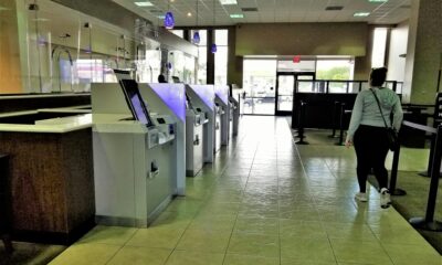 Modern Technology! ATM Banking! Business Lobby!